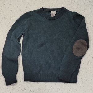 Crewcuts Boy's Sweater with Gray Elbow Patch